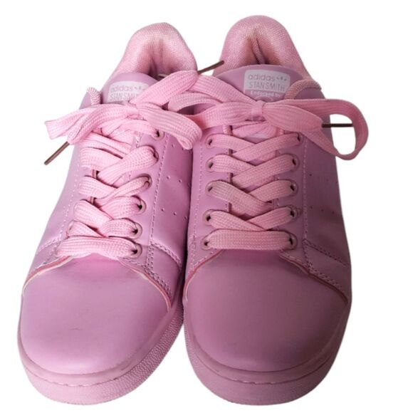 Stan Smith for Adidas All Pink Sneakers - 7/7.5 - Picture 13 of 16